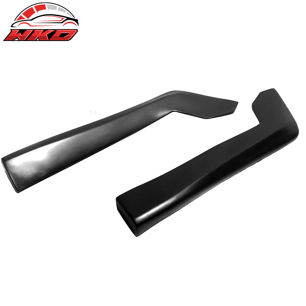 2005-08 BMW E90 3-Series DT Style Rear Bumper Lip Side Corner Aprons Black PU | Wholesale