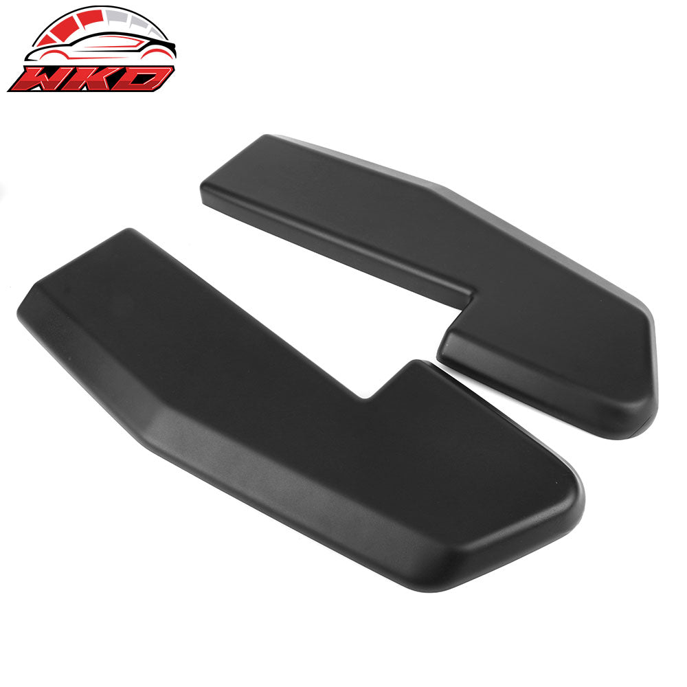Wholesale 15-17 Ford Mustang V1 Style 2PC Rear Bumper Apron PP Matte Black W/8 Screws