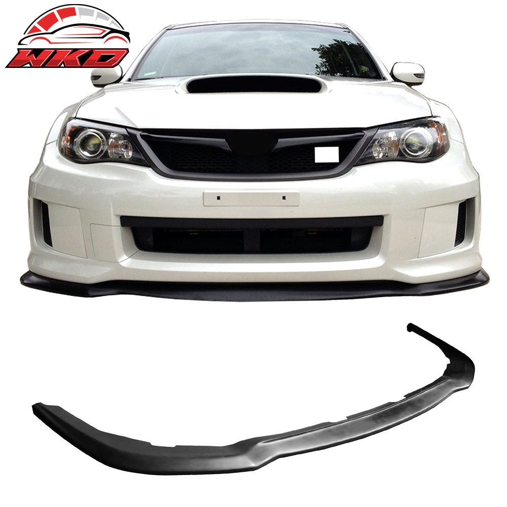 For 11-14 Subaru Impreza JDM Style Rear Side Corner Aprons + Front Bumper Lip PU