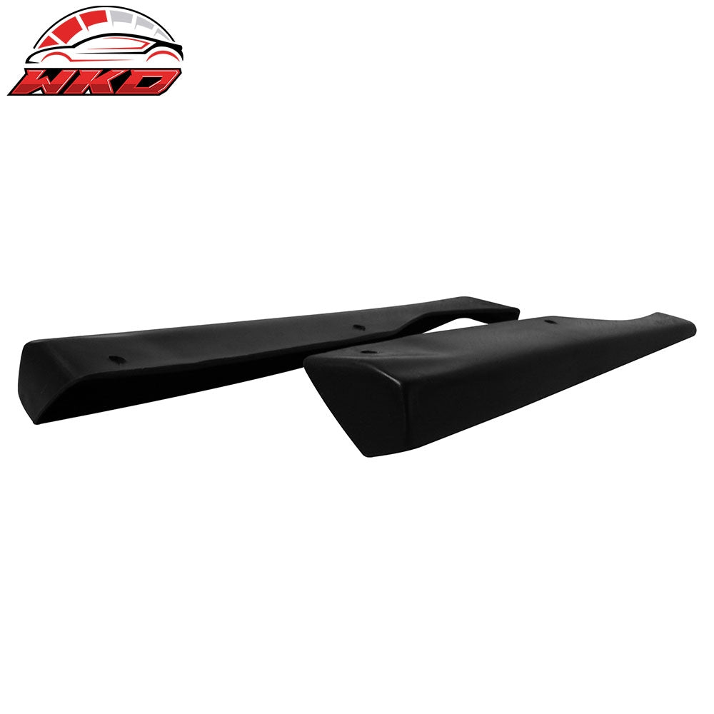 For 11-14 Subaru Impreza JDM Style Rear Side Corner Aprons + Front Bumper Lip PU