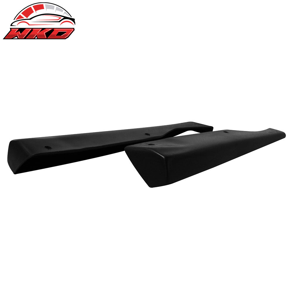 For 11-14 Subaru Impreza JDM Style Rear Side Corner Aprons + Front Bumper Lip PU