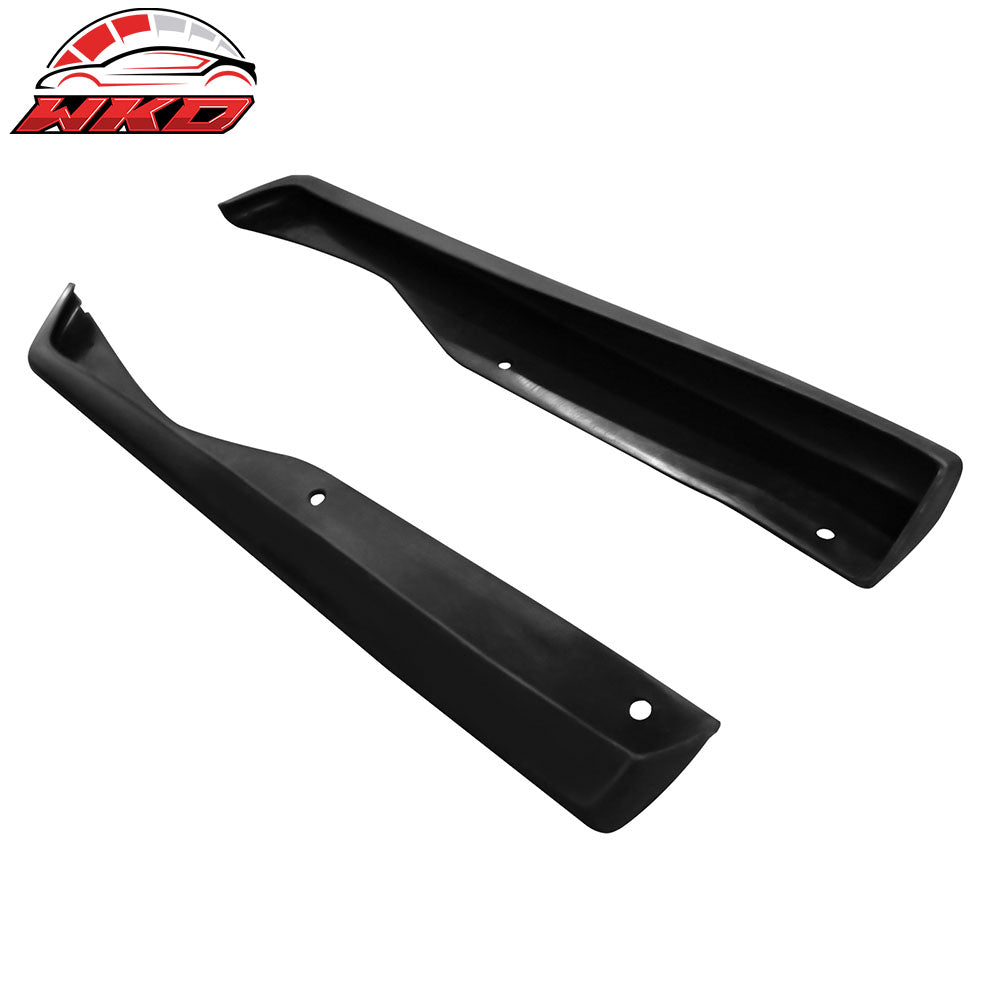 For 11-14 Subaru Impreza JDM Style Rear Side Corner Aprons + Front Bumper Lip PU