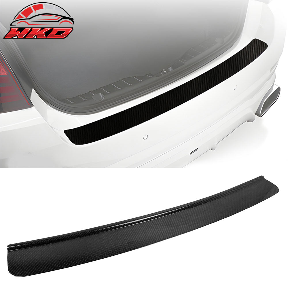 Closeout! Fits 10-16 BMW F11 5-Series Carbon Fiber Rear Bumper Protector Guard