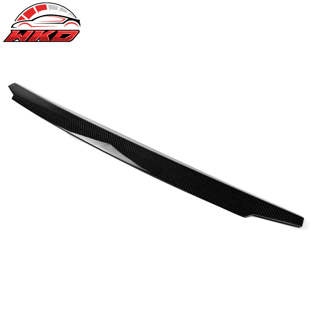 Closeout! Fits 15-18 Audi Q3 Rear Bumper Protector Step Plate Guard Carbon Fiber