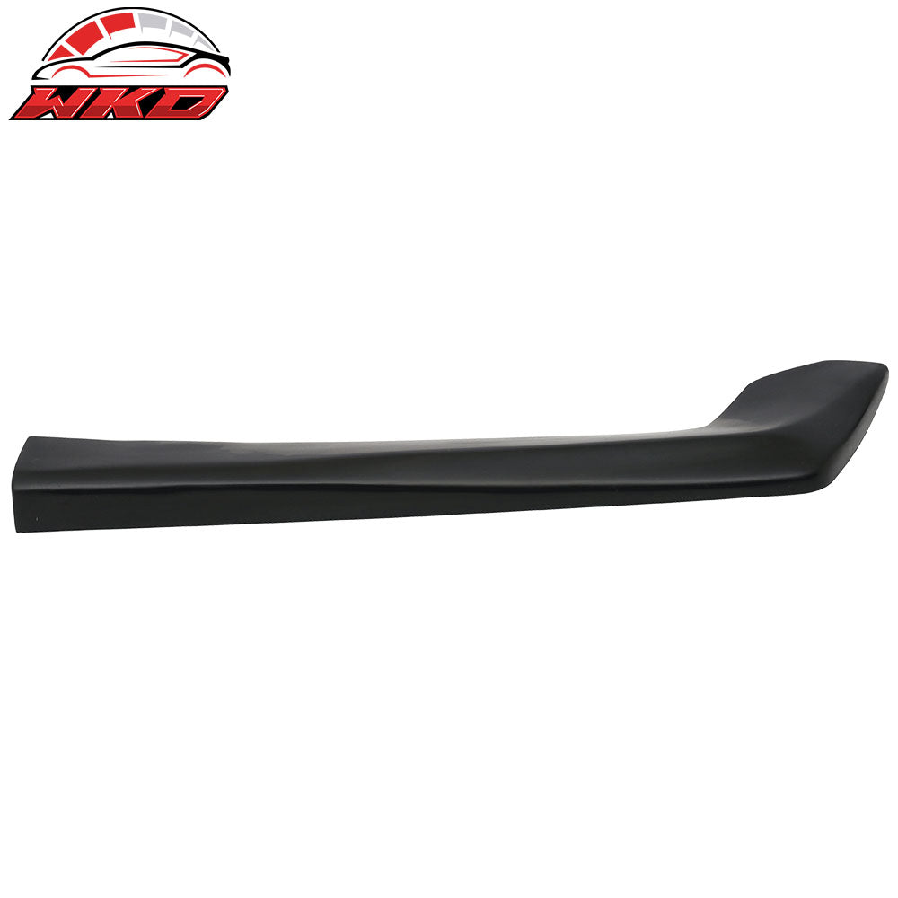 Universal 2PC HT Style 20" PU Rear Bumper Spats Side Apron Splitter Extension