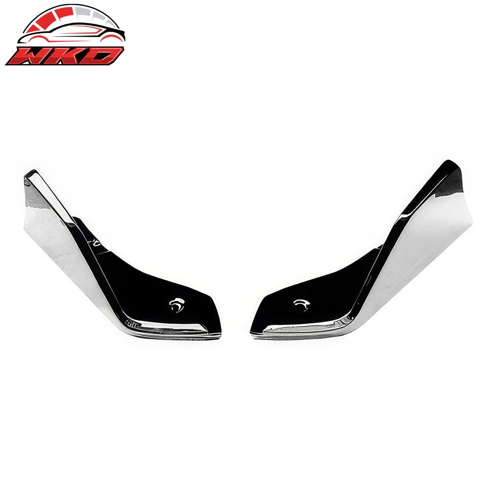 20-26 Toyota GR Supra A90 A91 Rear Bumper Splitters AG Style Gloss Black | Wholesale