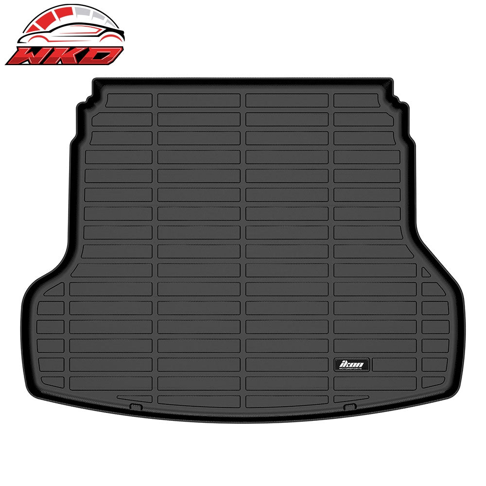 19-24 Kia Forte TPE All Weather Rear Cargo Area Floor Liner Trunk Tray Mats | Wholesale
