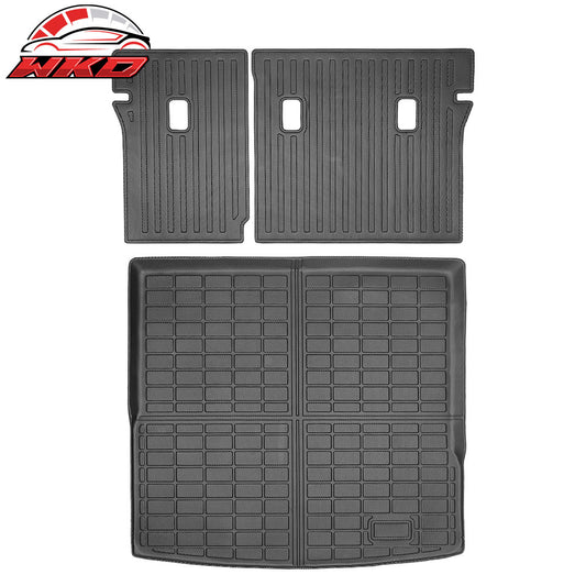 25-26 Volkswagen Tiguan TPE All Weather Rear Cargo Trunk & Backrest Mats | Wholesale