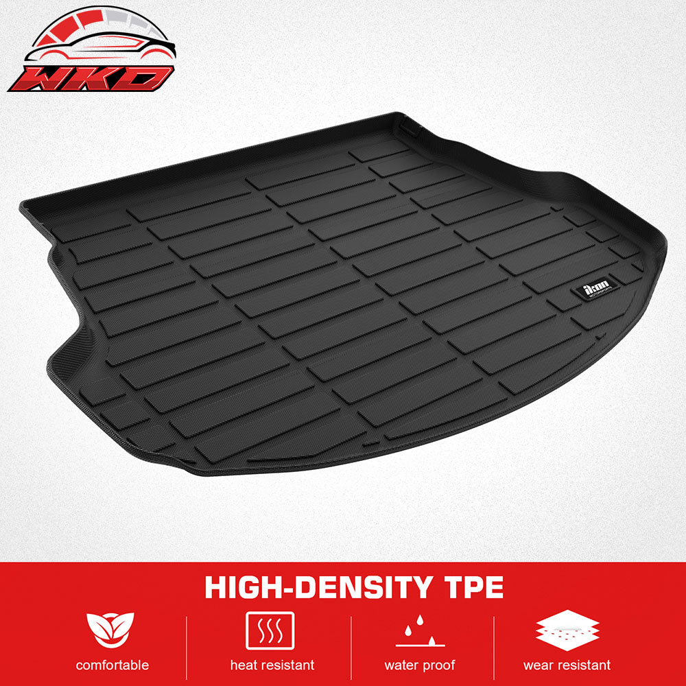 Fits 19-25 Lexus UX200 TPE All Weather Waterproof Rear Cargo Trunk Tray Mats