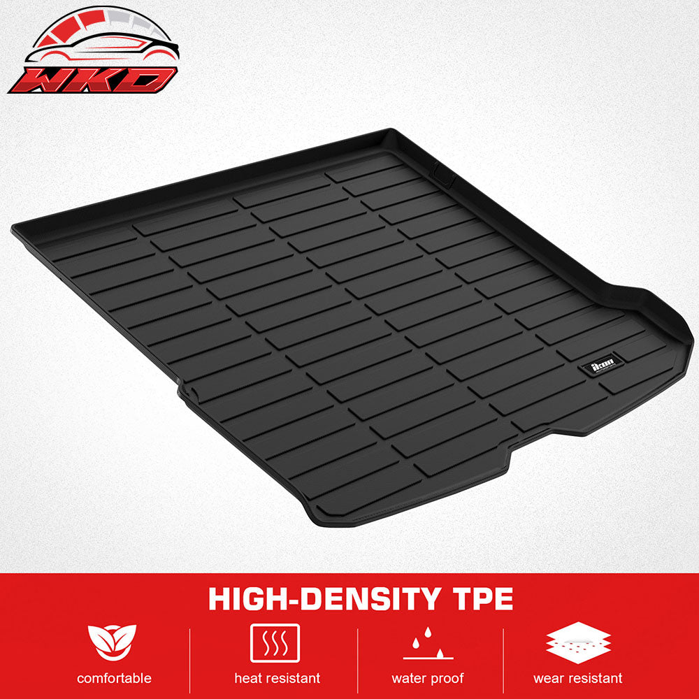 Fits 23-25 Benz X254 GLC-Class SUV 3D TPE All Weather Rear Cargo Trunk Tray Mats