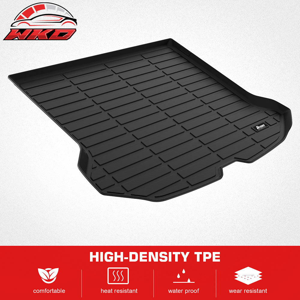 Fits 10-17 Volvo XC60 TPE All Weather Waterproof Rear Cargo Trunk Tray Mats