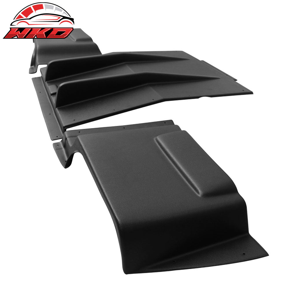 Fits 11-14 Subaru Impreza WRX STi Rear Bumper Lower Air Flow Diffuser Splitter