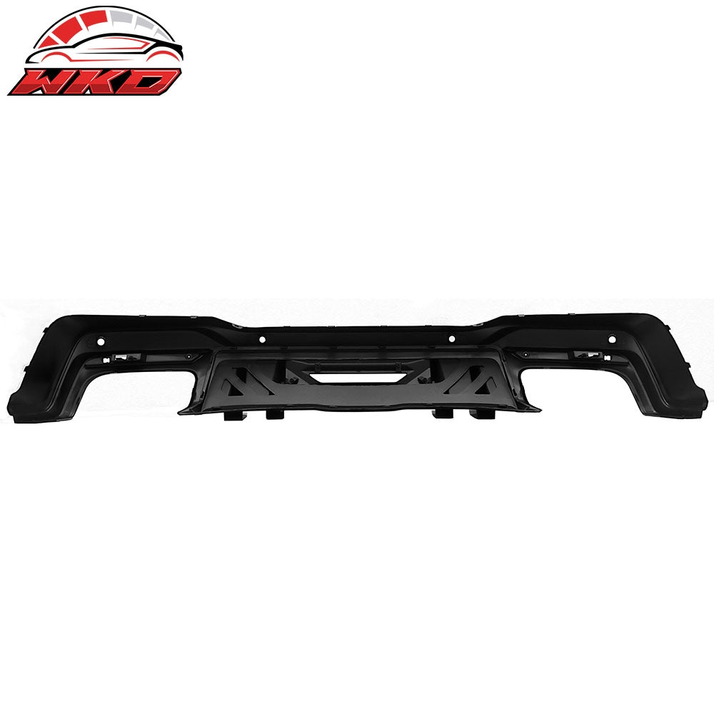 Fits 24-26 Mustang 7th Gen S650 Competition PP Rear Bumper Diffuser Gloss Black