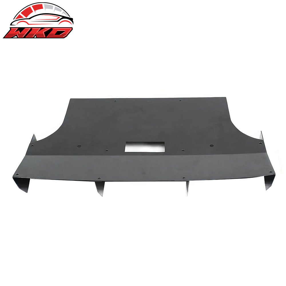 Fits 16-20 Honda Civic Coupe Rear Bumper Diffuser Lip AF Style Aluminum Spoiler