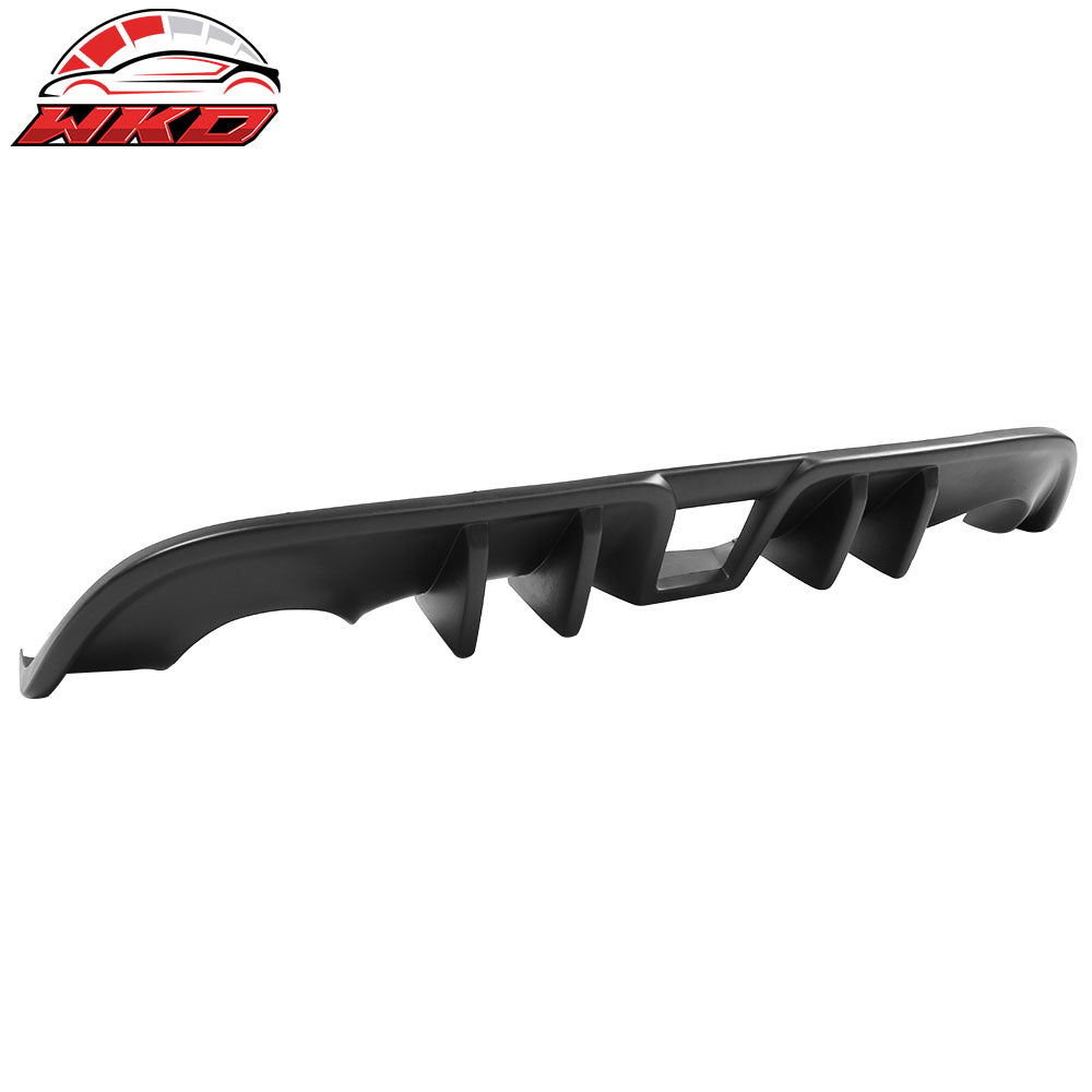 Fits 09-20 Nissan 370Z Rear Bumper Lip Diffuser Valance Vortex Shark 4 Fins - PP