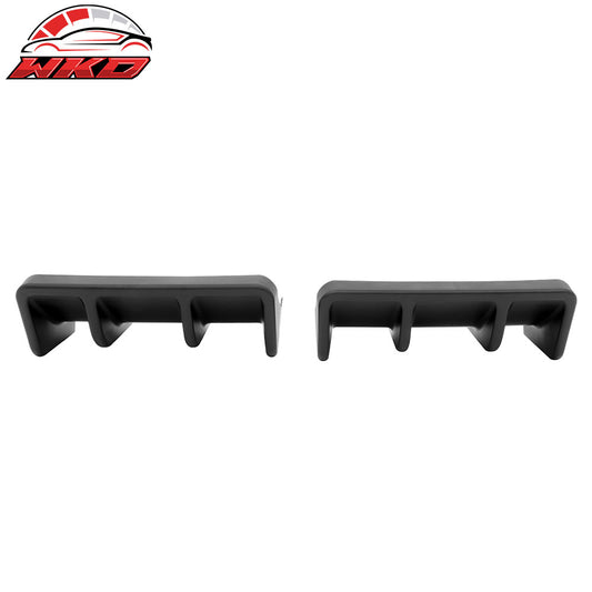 2022-26 Toyota GR86/Subaru BRZ JDM Style Matte Black PP 2PC Rear Diffuser Fin | Wholesale