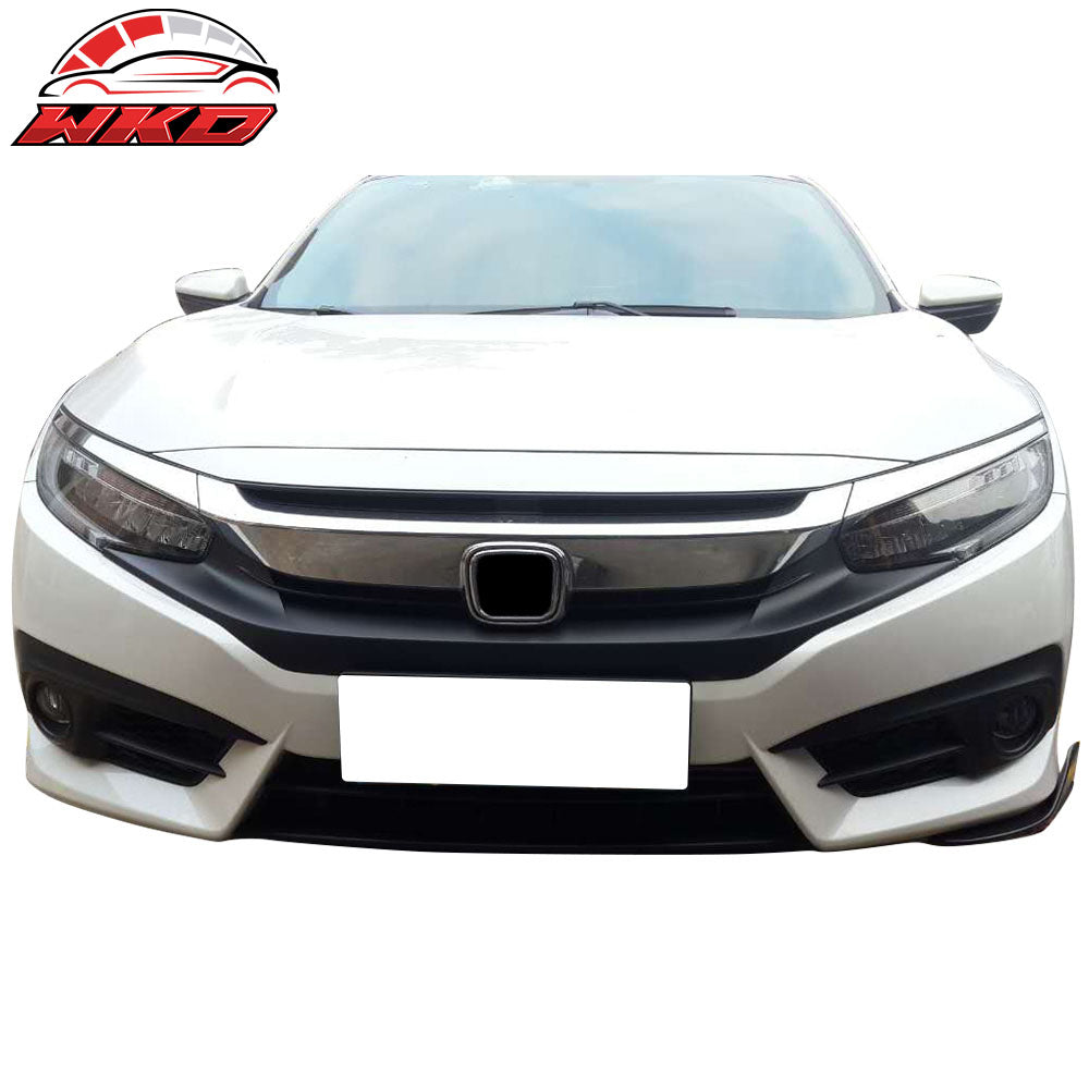 2x Universal Rear Bumper Lip Diffuser Spoiler Winglet Side Splitter Canard Guard