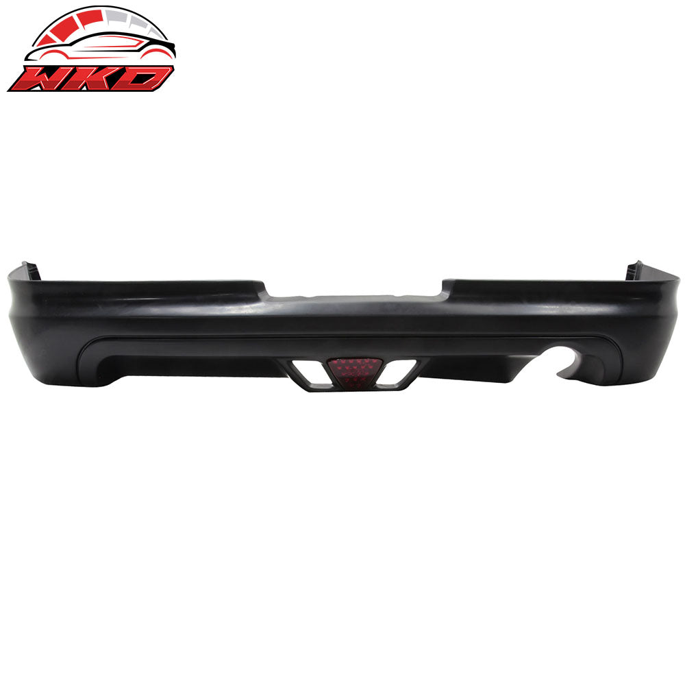 Wholesale 02-04 Acura RSX Mugen Style Rear Lip Spoiler Diffuser w/ LED Brake Light