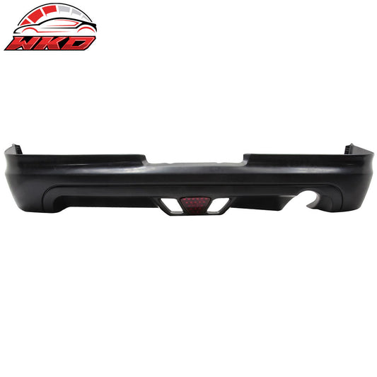 Wholesale 02-04 Acura RSX Mugen Style Rear Lip Spoiler Diffuser w/ LED Brake Light