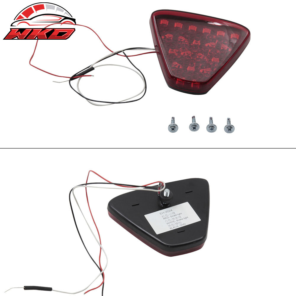 Fits 02-04 Acura RSX Mugen Style Rear Lip Spoiler Diffuser w/ LED Brake Light