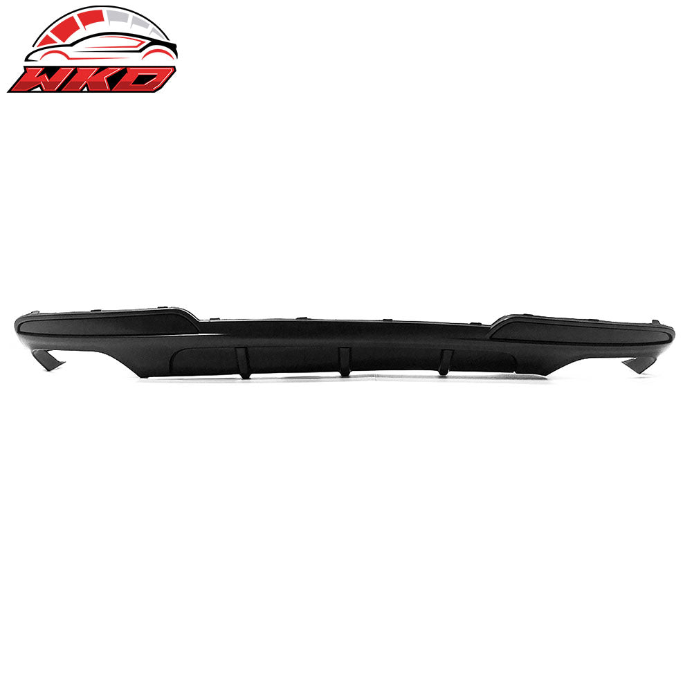 For 11-15 BMW F10 5-Series MT Style Rear Bumper Lip Diffuser Valance Splitter PU