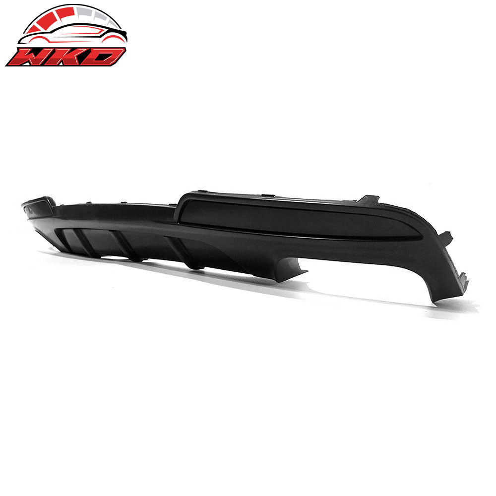 For 11-15 BMW F10 5-Series MT Style Rear Bumper Lip Diffuser Valance Splitter PU