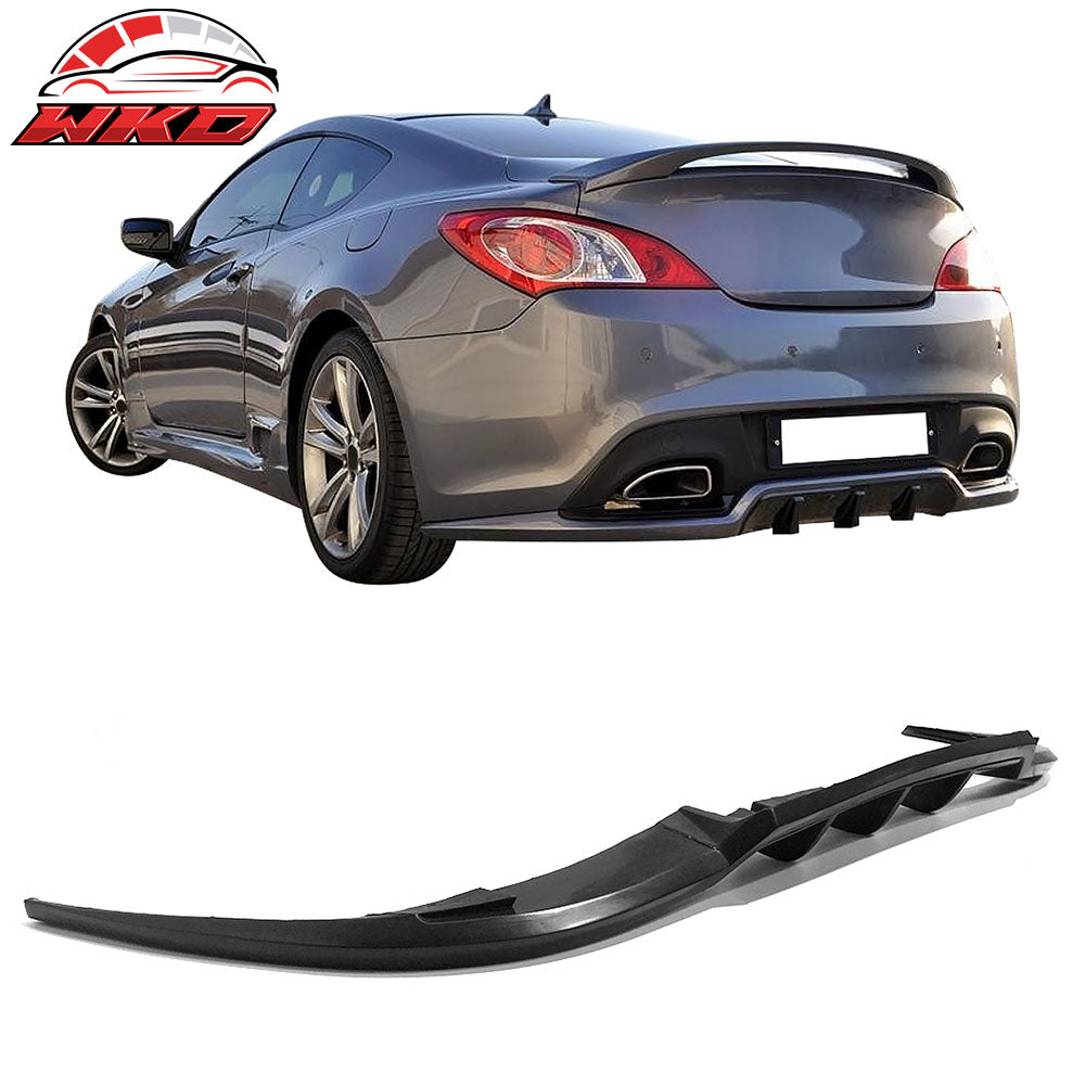 Fits 10-16 Hyundai Genesis Coupe Walker Rear Bumper Lip Diffuser Valance Spoiler
