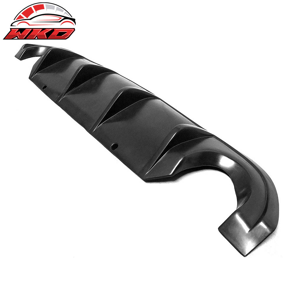 Fits 14-17 INFINITI Q50 Sport ST Rear Bumper Lip Splitter Protector PU