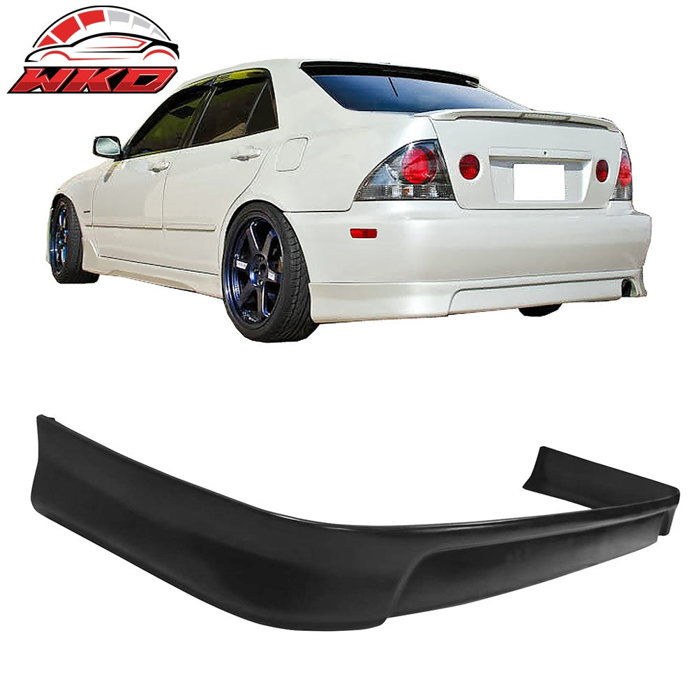 Fits 01-05 Lexus IS300 Sedan TRD Style Rear Bumper Lip Diffuser Valance Splitter