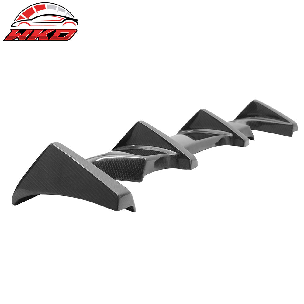 Fits 03-09 350Z Z33 Carbon Fiber Rear Bumper Diffuser Lip Spoiler