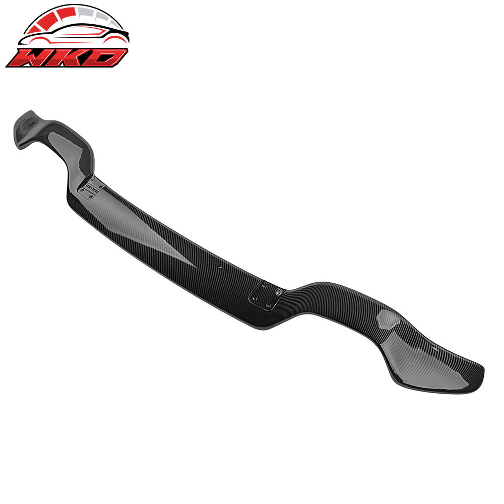For 08-14 Subaru Impreza WRX 5DR STI Rear Bumper Lip Splitter Carbon Fiber Print