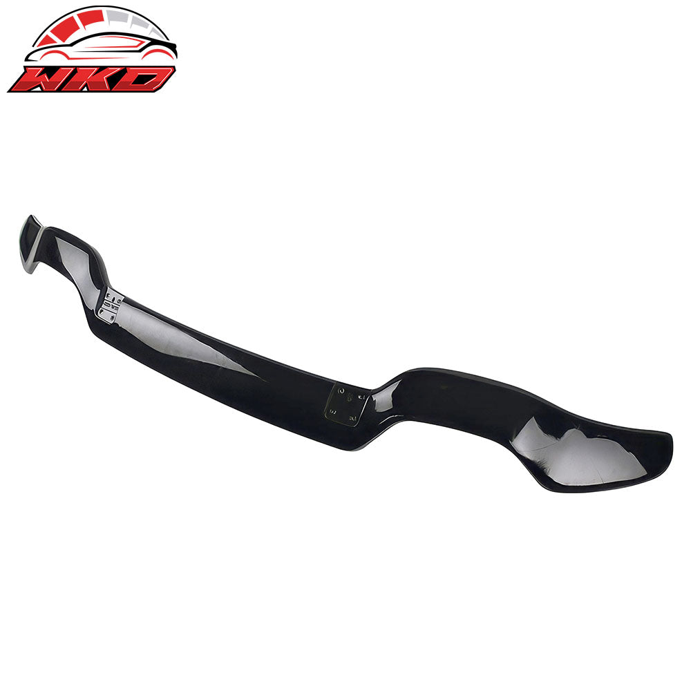 Fits 08-14 Subaru Impreza WRX 5DR STI Rear Bumper Lip Protector Gloss Black ABS