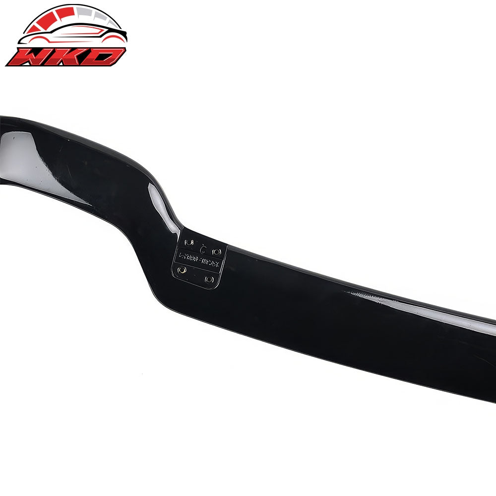 Fits 08-14 Subaru Impreza WRX 5DR STI Rear Bumper Lip Protector Gloss Black ABS