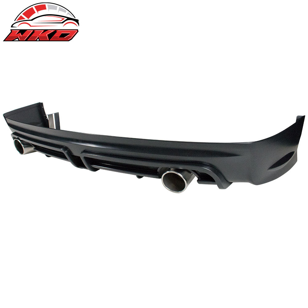 Fits 06-11 Honda Civic 4Dr Mugen RR Style Rear Bumper Diffuser W/3rd Brake Light