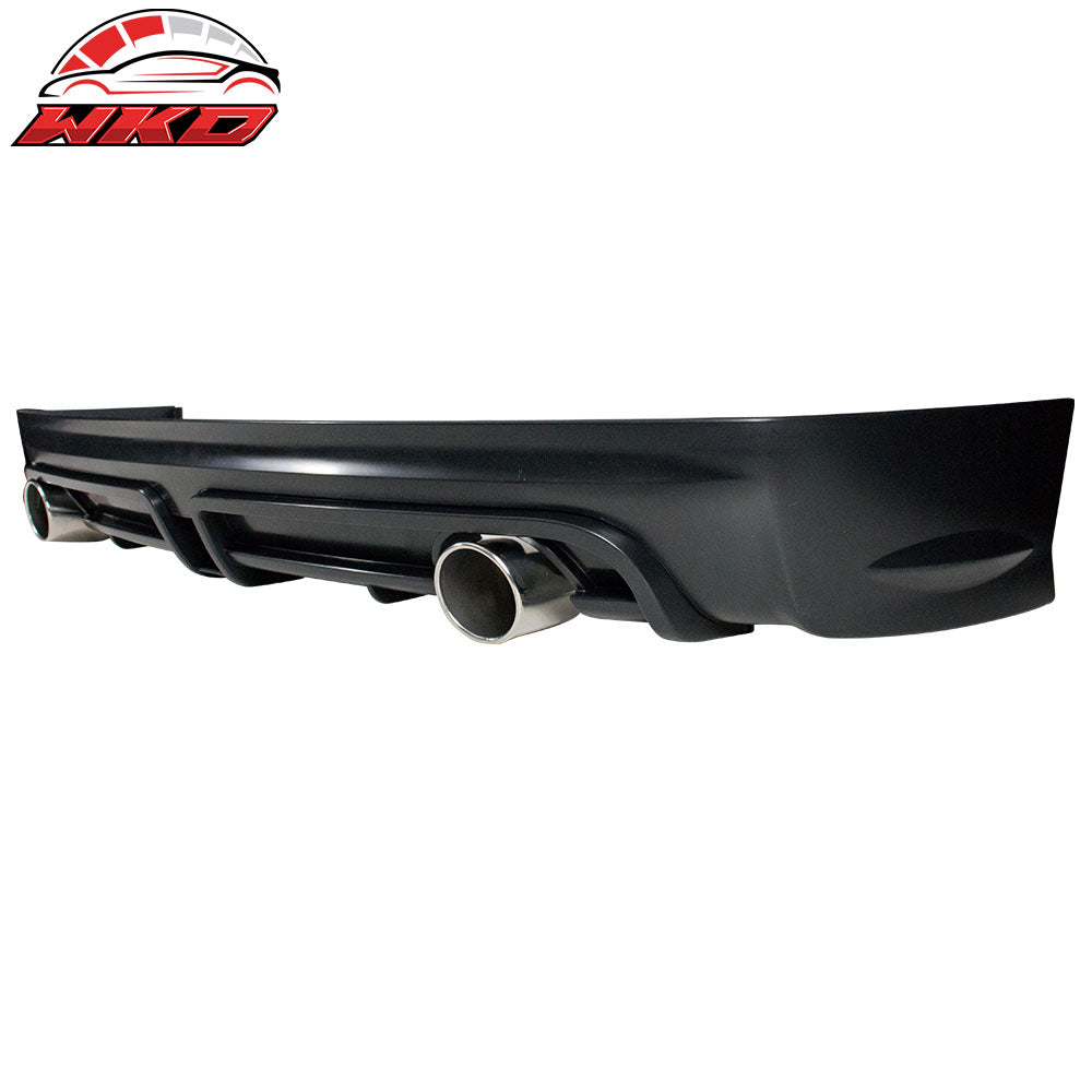 Fits 06-11 Honda Civic 4Dr Mugen RR Style Rear Bumper Diffuser W/3rd Brake Light