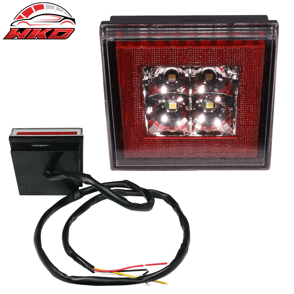 Fits 06-11 Honda Civic 4Dr Mugen RR Style Rear Bumper Diffuser W/3rd Brake Light