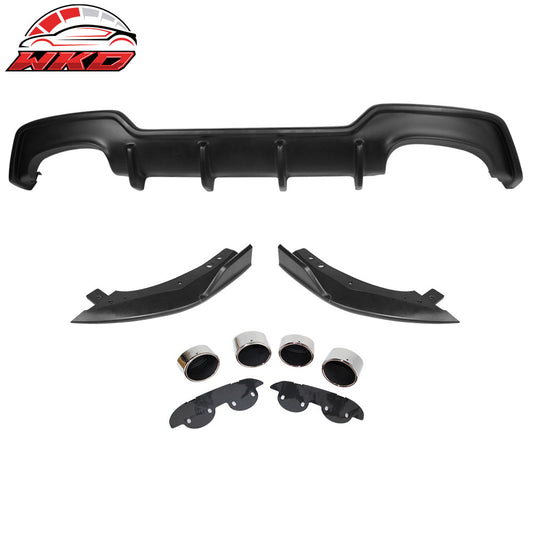 19-22 Corolla Hatchback Rear Diffuser & Bumper Splitter & Dual Muffler Tip | Wholesale