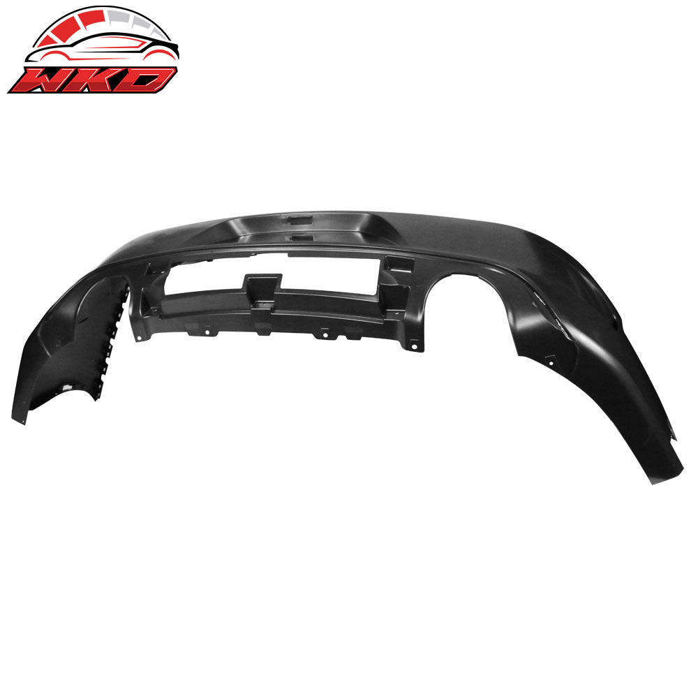 Fits 15-23 Dodge Charger PP Rear Bumper Diffuser Lip w/ Smoke Brake Light