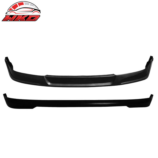 1992-95 Honda Civic Hatchback Type Rear Diffuser Lip + Front Bumper Lip - PU | Wholesale