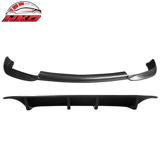 2009-15 Nissan Maxima Sedan VIP Style Rear Diffuser Lip + Front Bumper Lip PU | Wholesale