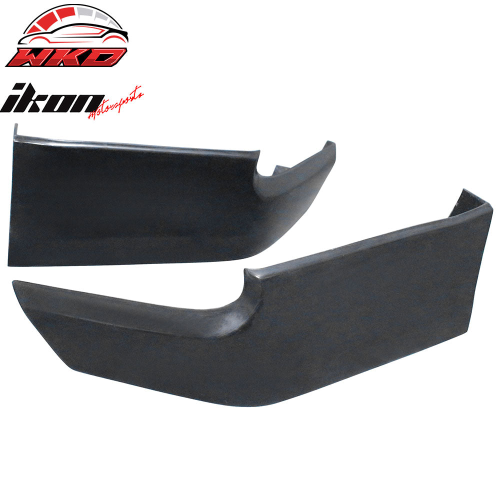 Fits 14-16 Scion tC Ikon Style Rear Bumper Diffuser + Side Aprons Unpainted PU