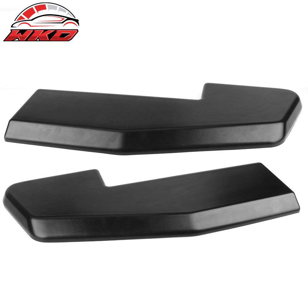 Fits 15-17 Ford Mustang V1 Style 2PCS Rear Bumper Lip Diffuser Aprons Canard PP