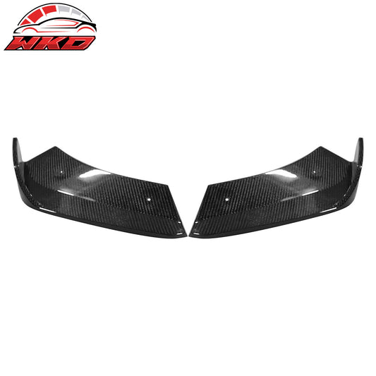 20-25 Chevy Corvette Stingray Rear Bumper Lip Diffuser Aprons Carbon Fiber | Wholesale