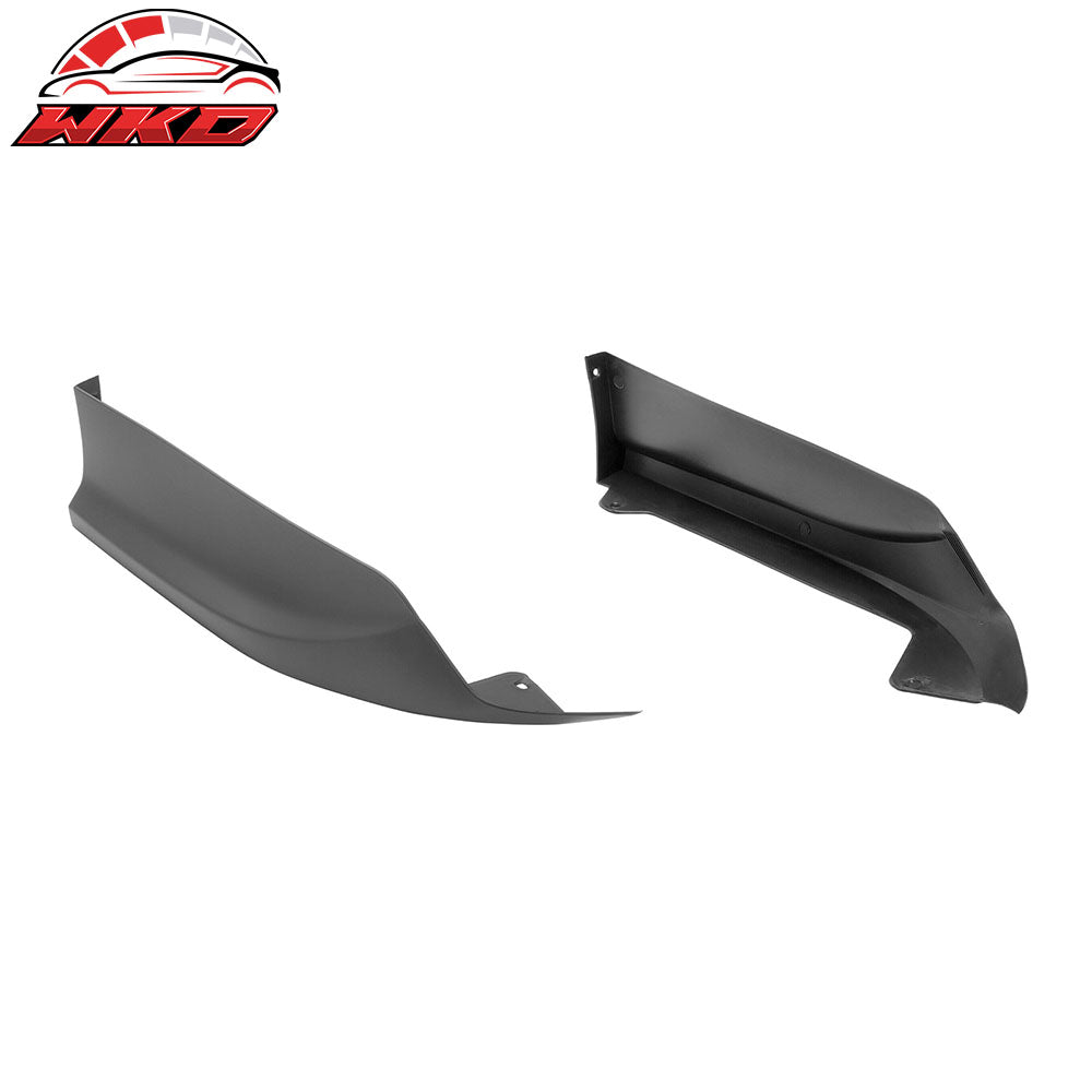 Fits 16-17 Honda Accord Sedan HFP Style Rear Bumper Lip Spoiler Side Aprons PP