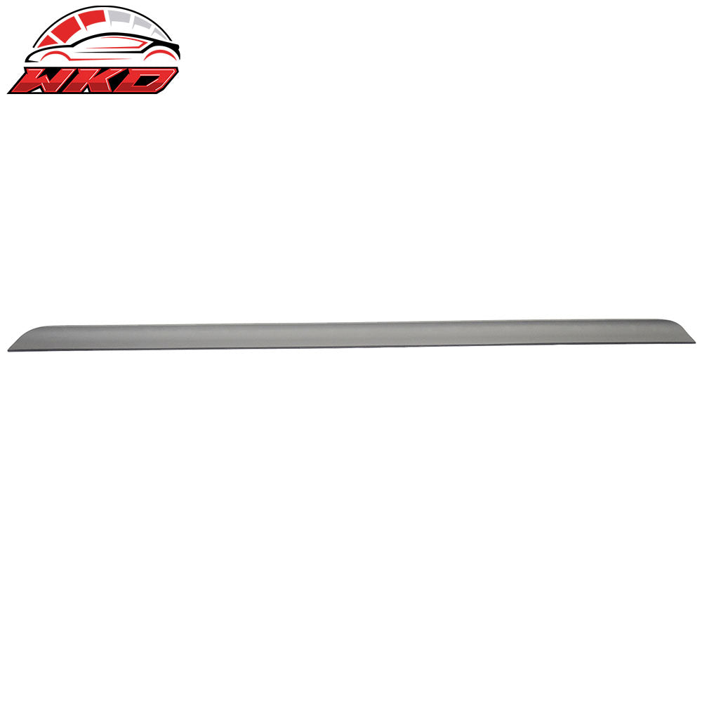 Fits 03-07 Honda Accord 7th Gen Unpainted Black PU Flexible Rear Roof Spoiler