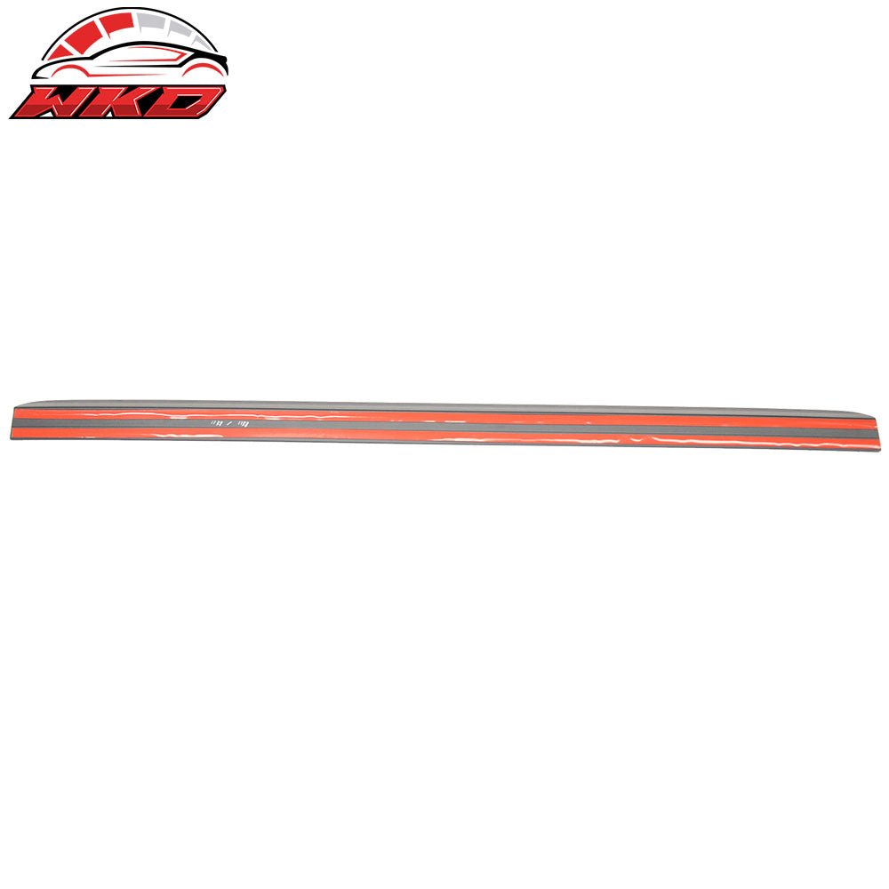 Fits 03-07 Honda Accord 7th Gen Unpainted Black PU Flexible Rear Roof Spoiler