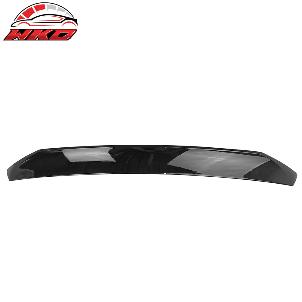 Fits 22-26 Toyota GR86/Subaru BRZ IKON Style Gloss Black Rear Roof Spoiler ABS