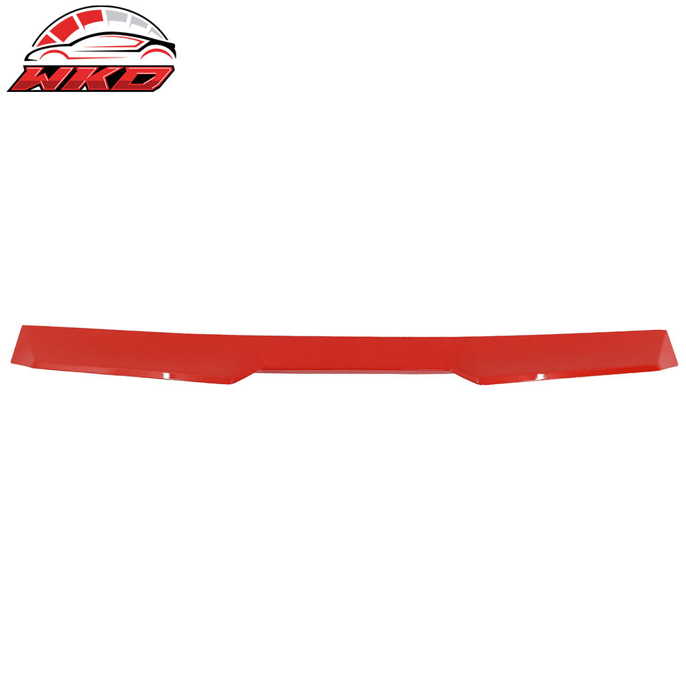 Fits 22-25 Subaru WRX 5th V Style Rear Roof Spoiler Painted #DCK Ignition Red