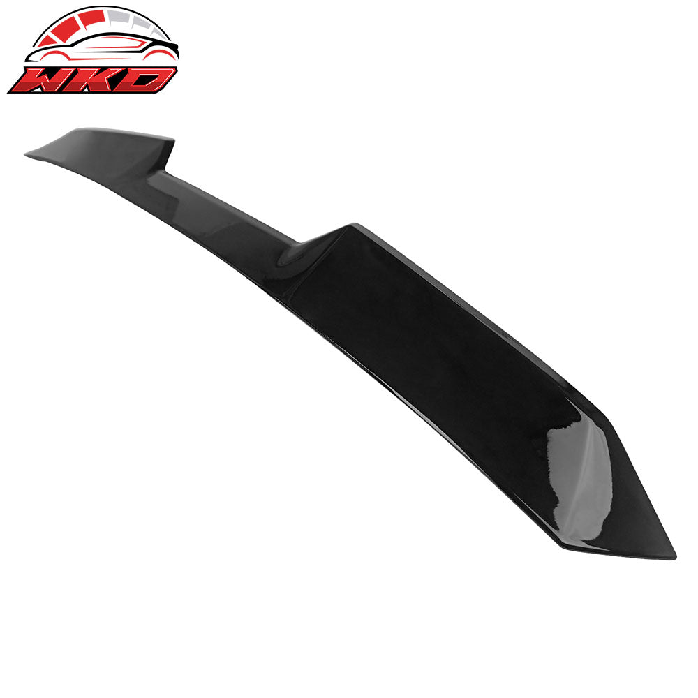 Fits 22-26 Toyota GR86/Subaru BRZ V Style Gloss Black Rear Roof Spoiler Wing ABS