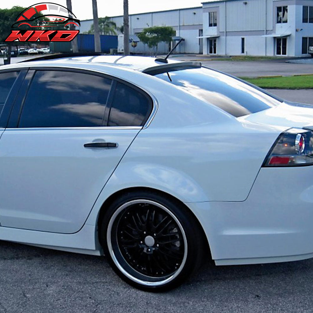 Fits 08-09 Pontiac G8 Sedan PU Flexible Unpainted Rear Roof Spoiler Wing
